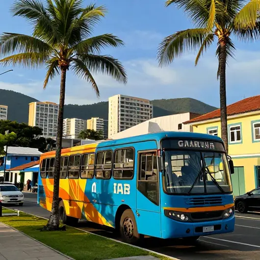 Descubra o Ônibus turístico de Guarujá